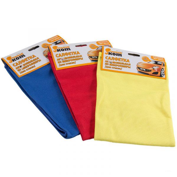 Microfiber cloth SM-05 for glass 40*40cm (280102)